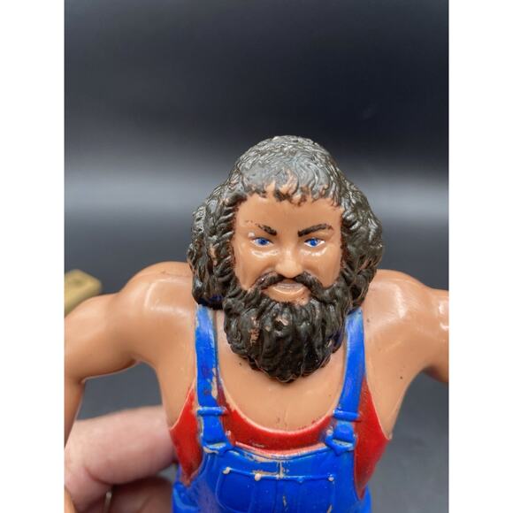 HILLBILLY JIM FIGURE WWE LJN WWF WRESTLING SUPERSTARS SERIES - Picture 9 of 10